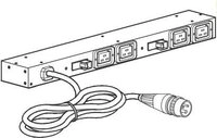 APC Rack PDU, Basic, 0U/1U, 220-240V, 32 (AP6032A)