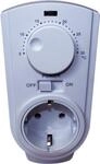 Bachmann Powersocket-Thermo Serie 8141 - Thermostat - wei&szlig;