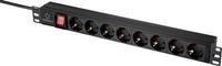 Renkforce RF-4604248 48,30cm (19) Netzwerkschrank-Steckdosenleiste 1 HE