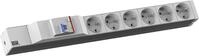 Bachmann Power Distribution Unit, 1 Schalter/Sicherung, 6xTyp E, 2.0 m...