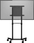 STARTECH.COM Mobiler TV-Wagen Tragbarer rollender TV-St&auml;nder f&uuml;r 93,98-177,8cm