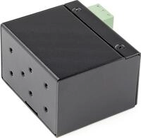StarTech.com Industrial Fiber to Ethernet Media Converter - 100Mbps SFP to RJ45/Cat6