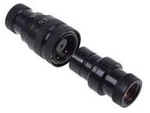 Alphacool Eiszapfen Schnellverschlusskupplungsset G1/4 IG - Deep Black (17282)