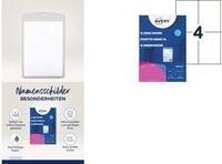 Avery 4834XL Ausweiseh&uuml;lle/ -halter Namensschild-Halterung Polyester 50 St&uuml;ck(e)