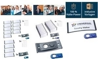 AVERY Zweckform Namensschilder mit Magnet 70,0 x 30,0 mm (POL30MA02-5DR)