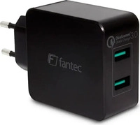 Fantec 1951, Fantec QC3-A22 Innenraum Schwarz Ladeger&auml;t f&uuml;r Mobilger&auml;te...