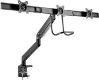 InLine&reg; Tischhalterung mit Lifter und USB 3.0, beweglich, f&uuml;r 3 Monitore bis...