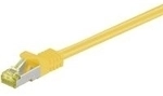 Wentronic GoobayCat.7 Rohkabel Patchkabel, S/FTP (PiMF), Gelb, 20 m - LSZH
