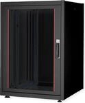 ROLINE 19 Zoll Netzwerkschrank Basic 22 800x800 BxT Glast&uuml;r schwarz...