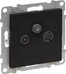 Legrand SEANO Durchgangsdose 765468 TV-R-SAT f.HD-TV in der Farbausf&uuml;hrung 5