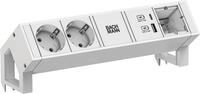 Bachmann Steckdosenleiste DESK2 white 2xCEE7/3 902.3213 (902.3213)