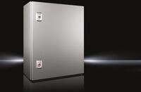 Rittal Kompakt-Schaltschrank AX Edelstahl 1.4301 1t&uuml;rig 400x500x210mm (1015000)