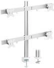 InLine&reg; Alumium Monitor-Tischhalterung f&uuml;r 4 Monitore bis 81,30cm (32), 8kg