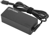 MANHATTAN USB-C Power Delivery Laptop-Netzteil 65 W abnehmbares EU-Stromkabel