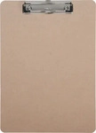 Maul 23920-70, MAUL Schreibplatte A4 Holz, Low Cost, flacher Klemmb&uuml;gel aus