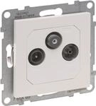 Legrand SEANO Enddose TV-R-SAT f. 765169 HD-TV in der Farbausf&uuml;hrung Ultrawei&szlig; 5