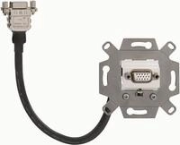 Rutenbeck KM-VGA KP Up 0 rw - VGA-Anschlussdose - VGA - einfach - Pure White, RAL