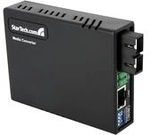 StarTech.com 10/100 Mbit/s Ethernet LWL / Glasfaser Multimode Medienkonverter SC 2km