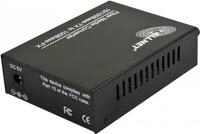 ALLNET ALL-MC107-ST-MM 100Mbit/s Multi-Modus Schwarz Netzwerk Medienkonverter