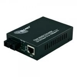 ALLNET ALL-MC102-SC-MM 100Mbit/s Multi-Modus Schwarz Netzwerk Medienkonverter