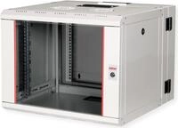ROLINE 19 Zoll Wandgeh&auml;use Pro 7 HE 600x600 BxT zweiteilig schwenkbar grau -