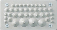 Hager FZ402. Breite: 240 mm, H&ouml;he: 130 mm, Tiefe: 30 mm (FZ402)