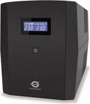 Conceptronic ZEUS08EM 1500VA 900W USV - IEC - Schuko - Line-Interaktiv - 1,5 kVA -
