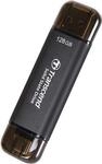 SSD 128GB Transcend ESD310C Portable, USB 10Gbps, Type-C/A (TS128GESD310C)
