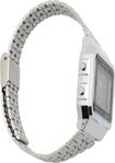 Casio A500WA-1DF Vintage Kollektion Weltzeit Uhr, silber (A500WA-1DF)