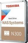 Toshiba N300 NAS Hard Drive 8TB 512MB - Festplatte - Serial ATA (HDWG780EZSTA)
