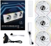 Lian Li UNI FAN TL Wireless LCD L&uuml;fter ARGB PWM 3er-Pack inkl. Controller - Reverse