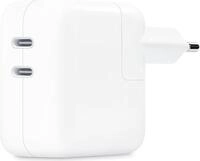 Apple - Netzteil - 35 Watt - 2 Ausgabeanschlussstellen (24 pin USB-C) (MW2K3ZM/A)