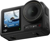 DJI Osmo Action 4 Essential Combo Action Cam 4K/120fps Wasserdicht 18m Schwarz