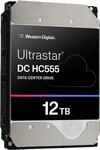 WESTERN DIGITAL 3.5IN 26.1 12TB 512 7200RPM SAS ULTRA 512E SE P3 DC HC555 (0B47741)
