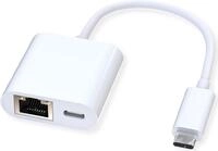 ROLINE USB 3.2 Gen 2 Typ C zu Gigabit Ethernet Konverter + 1x PD Port, 100W