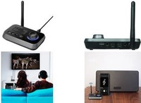 LogiLink - Drahtloser Bluetooth Audio-Empf&auml;nger / Transmitter f&uuml;r TV, drahtloser