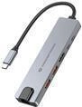 Conceptronic Dock 6-in-1 USB-C->HDMI 2xUSB-A USB-C GbE 140W (DONN29G)