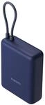 Xiaomi Powerbank BHR9341GL mit integriertem USB-C Kabel 10000mAh 33W Blau