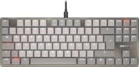 Cherry KC 500 MX LP TKL, warm grey, MX LOW PROFILE 2.0 IVORY, USB, Deutsches Layout