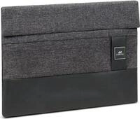 Rivacase 8802 Notebooktasche 33,8 cm (13.3 ) Schutzh&uuml;lle Schwarz - Grau (8802 black