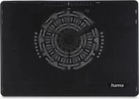Hama Laptop-K&uuml;hler Slim, ultraflach, leise, leicht, bis 40 cm (15,6), Schwarz