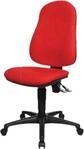 TOPSTAR B&uuml;rostuhl Point 60 8160G21 Stoff rot Gestell schwarz (8160G21)