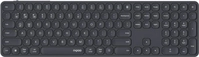 Rapoo Kabellose Multimodus-Tastatur E9810M QWERTZ dunkelgrau (12664)