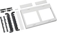 Hager UE22E4B. Produktfarbe: Schwarz, Wei&szlig;, Material: Kunststoff, Anzahl enthaltener