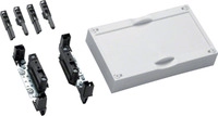 Hager UE11E0. Produktfarbe: Wei&szlig;, Material: Kunststoff, Kompatibilit&auml;t: Hager