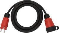 Brennenstuhl 9161050110 Strom Verl&auml;ngerungskabel 16 A Schwarz Rot 5 m H07RN-F 3G 1.5