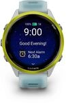 Garmin Forerunner 570 47mm Whitestone Smartwatch AMOLED GPS Herzfrequenz WLAN