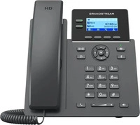 Grandstream GRP2602G, Grandstream Networks GRP2602G IP-Telefon Schwarz 2 Zeilen LCD