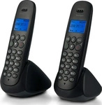 PROFOON PDX-320, PROFOON PDX-320 - DECT-Telefon mit 2 Mobilteilen, schwarz (PDX-320)