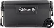 Coleman Convoy 100qt Wheeled K&uuml;hlbox 97 l grau mit R&auml;dern und Tragegriffen